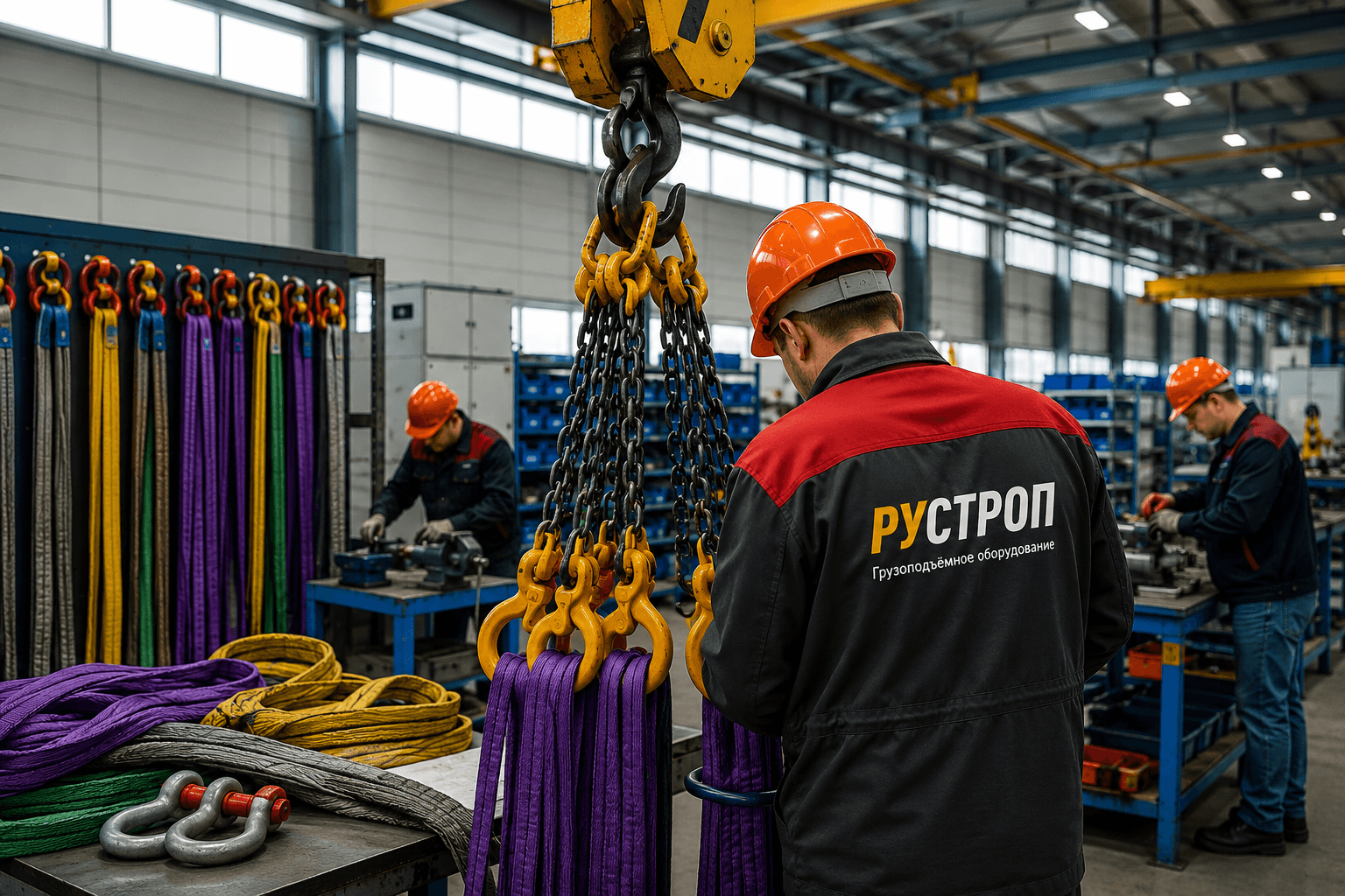 Грузоподъемное оборудование для подъема и крепления грузов Грузоподъемное оборудование